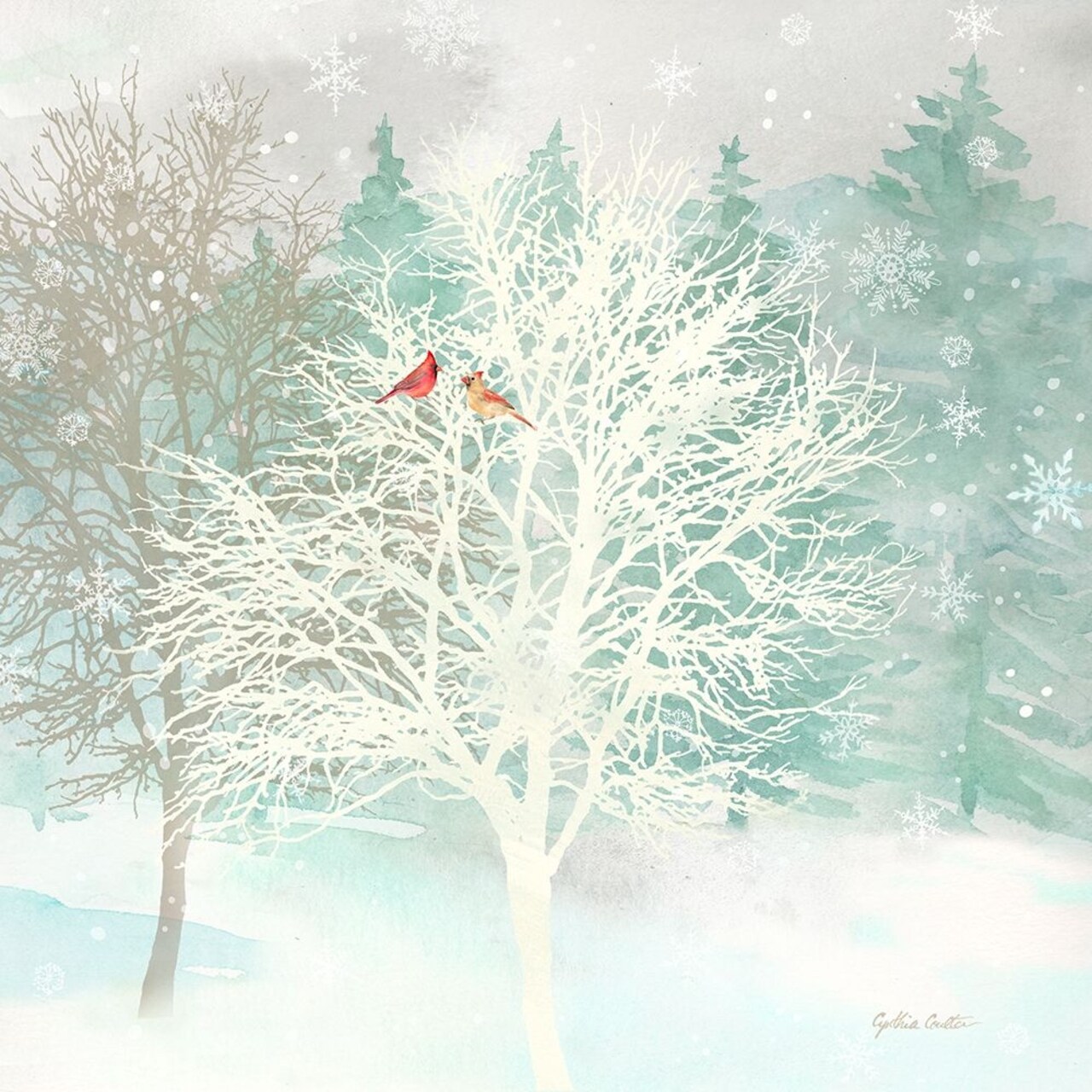 Winter Wonder I Poster Print by Cynthia Coulter - Item # VARPDXRB12396CC